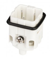 Mete Enerji 3x10A. Multiple Plug with Center Mounting - 1