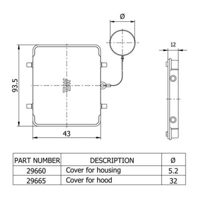 Mete Enerji 32x16a Çoklu Makine Gövde Koruma Kapak-29660 - 2