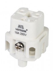 Mete Enerji 3x10a Çoklu Priz Çekirdek Montajlı Arka Girişli-29004 - Mete Enerji