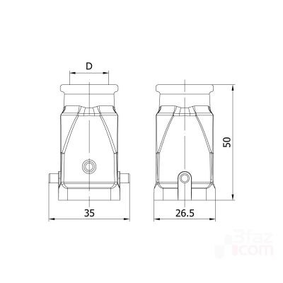 Mete Enerji 3x10a Fiş Rakorsuz-403250 - 2