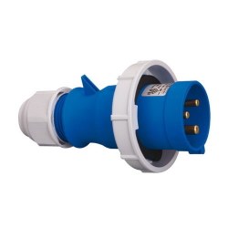 Mete Enerji 3x16a Ip67 Straight Plug with Screw Connection - 1