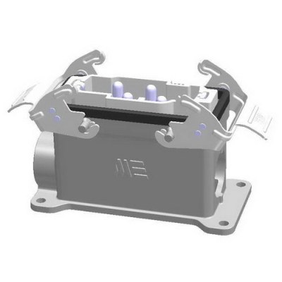  METE ENERJI 4/0x80/16A Multiple Wall Plug With Double Input And Metal Latched - 1