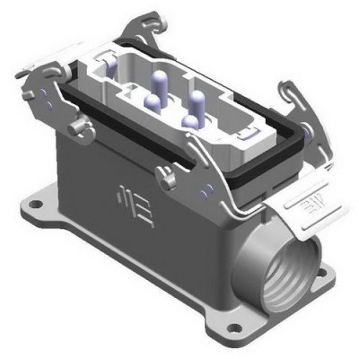  METE ENERJI 4/0x80/16A Multiple Wall Plug Metal Latched - 1