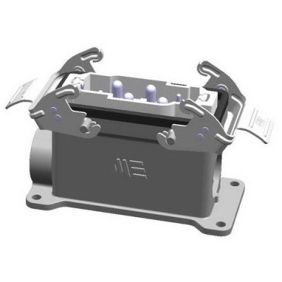  METE ENERJI 4/2x80/16A Multiple Wall Plug With Double Input And Metal Latched - 1