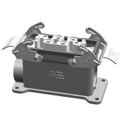  METE ENERJI 4/0x80/16A Multiple Wall Socket With Double Input And Metal Latched - 1