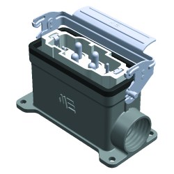 Mete Enerji 4/2x80/16A Latched Wall Plug 