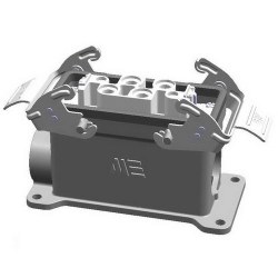  METE ENERJI 4/2x80/16A Multiple Wall Socket With Double Input And Metal Latched 
