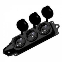 Mete Enerji 1x16a Grup Priz Eğik-404014 - Mete Enerji