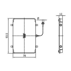 Mete Enerji 48x16a Çoklu Makina Gövde Koruma Kapak-Telli-29661 - 2