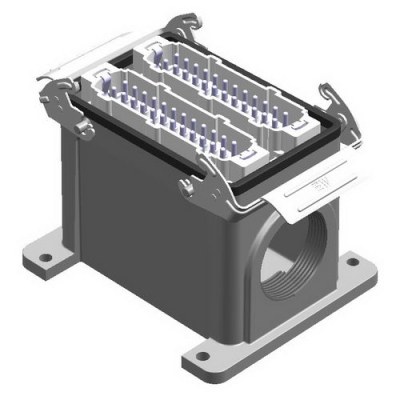 Mete Enerji 48x16a Duvar Fişi Metal Mandallı Rakorsuz-403086s - 1