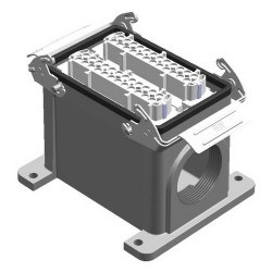 Mete Enerji 48x16a Duvar Prizi Çift Girişli Metal Mandallı Rakorsuz-403087s 