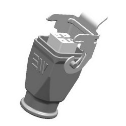 Mete Enerji 4x10a Alüminyum Uzatma Prizi Metal Mandallı Rakorsuz-403004s - Mete Enerji