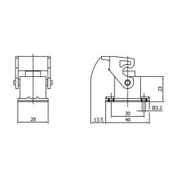 Mete Enerji 4x10a Termoplastik Makine Prizi-403070 - 2