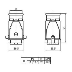 Mete Enerji 5x10a Çoklu Termoplastik Fiş Rakorsuz-403080 - 2