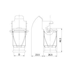Mete Enerji 5x10a Uzatma Prizi Arka Girişli Rakorsuz-403016s - 2