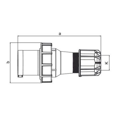 Mete Enerji 5x125a Ip67 Düz Fıs-406120 - 2