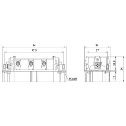 Mete Enerji 6x35a Çoklu Fiş Çekirdek Montajlı 1-6-29125 - 2