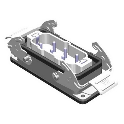 Mete Enerji 6x35a Makina Fişi Metal Mandallı-403101s - 1