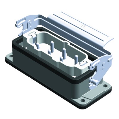 Mete Enerji 6x35a Makine Fişi Tek Metal Mandallı-403567s - 1