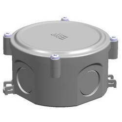 Mete Enerji 80x80x45 Termoplastik Buat Vidalı Kapak Gri-40200605 - Mete Enerji