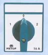 Metop-10a Enversör Sağ Sol 1x10A Pako Şalter-MT080-10A - 2
