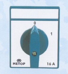 Metop-50a Monofaze Aç-Kapa Pako Şalter-MT015-50A - 1
