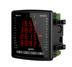 Modern Ekranlı Harmonik İzleme | ENTES EMR-53CS Pano Tipi Şebeke Analizörü - Entes