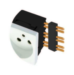 Mutlusan-45x45 Priz Birleştirme Aparatı-001 052 200005 00 00 - Mutlusan