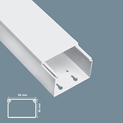 Mutlusan-60x40mm Yapışkan Bantlı Kablo Kanalı-001 014 060040 20 00 - Mutlusan