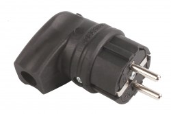 Mutlusan MUT-27 1x16 A.Mono Topraklı Erkek Fiş(Eğik) - Mutlusan