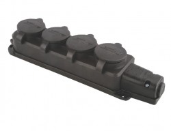 Mutlusan MUT-294 1x16A Monofaz 4lü Grup Priz - Mutlusan