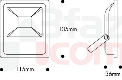 Nade /10W Led Floodlight 6500K/113.01.1226 - 2