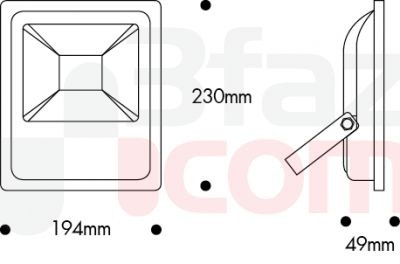 Nade-30w Led Projector 6500k-113 02 1226 - 2