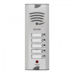 Nade-Hoparlörlü 4-lü Tek Sıra Butonlu Zil Paneli-HP04-287mm - Nade