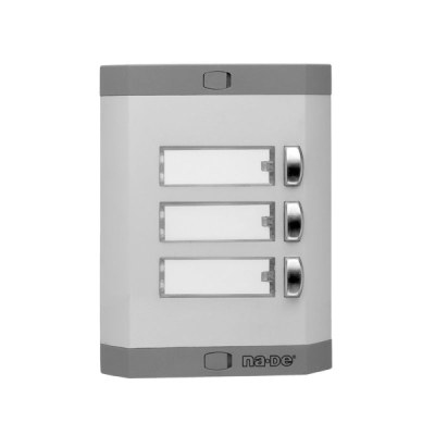Nade / Single Row 3 Button Doorbell Panel / 7003 - 1