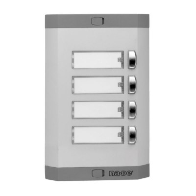 Nade / Single Row 4 Button Doorbell Panel / 7004 - 1