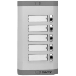 Nade / Single Row 5 Button Doorbell Panel / 7005 - Nade