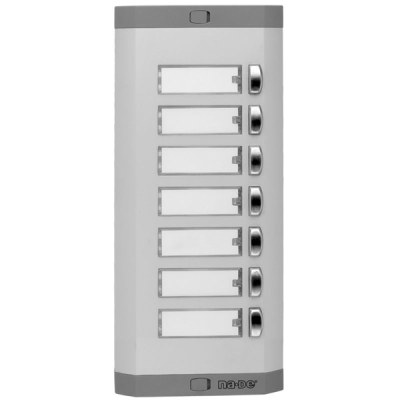 Nade / Single Row 7 Button Doorbell Panel / 7007 - 1