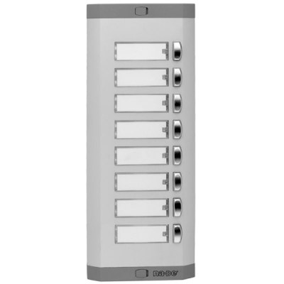 Nade / Single Row 8 Button Doorbell Panel / 7008 - 1