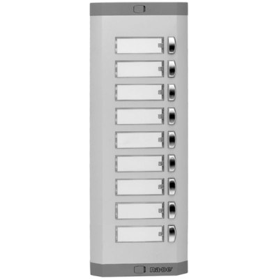 Nade / Single Row 9 Button Doorbell Panel / 7009 - 1