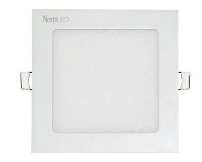 Next LED 9W Square Led Spot Luminaire Flush Mounted White Light - 1