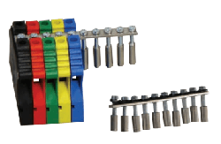 Open Type Large Size Rail Terminal Block​ Bridges - 3faz