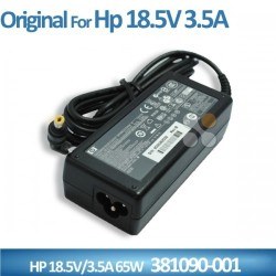 ORİJİNAL HP 381090-001 Adaptör 18.5v 3.5a-sarı- - Hp