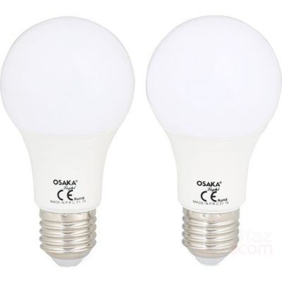 Osaka-230v 5w e27 a60 led ampul-ikili paket- - 2