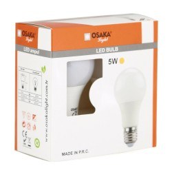 Osaka-230v 5w e27 a60 led ampul-ikili paket- - Osaka