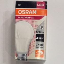 OSRAM-Parathom 9W Dim Edilebilir LED Ampül E27 Duylu-4058075027039 - Osram