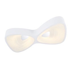 Özcan 2-Li Fan Armatür LedliMetal Gövde-Akrilik 1x 30w Smd Led-5566-2l - Özcan Aydınlatma