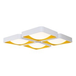 Özcan 4-Lü Armatür Oranj Metal Gövde-Akrilik 1x 80w Smd Led-3808-4.09 - Özcan Aydınlatma