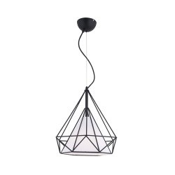 Özcan K Solin Sarkıt Siyah Metal Gövde-Akrilik 1x 40w E27-6307-1.19 - Özcan Aydınlatma