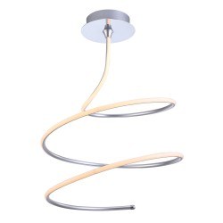 Özcan K Spring Sarkıt Gri Metal Gövde-Akrilik 1x 23w Led-5639-1a.16 - Özcan Aydınlatma